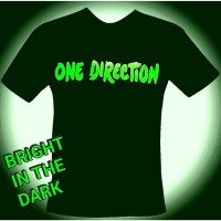 One Direction logo : glowing in the dark 